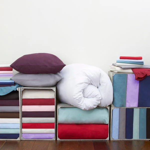 Dunelm Non Iron Plain Dye White Oxford Pillowcase 3 Dunelm Non Iron Plain Dye White Oxford Pillowcase - Image 3