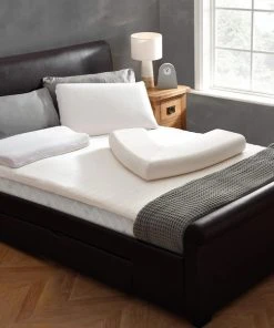 Dunelm Memory Foam V-Shaped Firm-Support Pillow -Dunelm-shop 1000002145 alt04