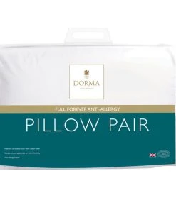 Dorma Full Forever Anti-Allergy Firm-Support Pillow Pair -Dunelm-shop 1000047411 alt04