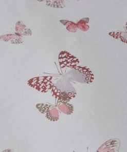 Dunelm Botanica Butterfly Blush Reversible Duvet Cover And Pillowcase Set -Dunelm-shop 1000049848 alt02