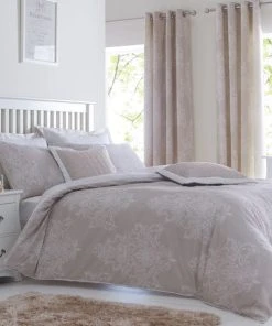 Dunelm Versailles Natural Oxford Pillowcase -Dunelm-shop 1000075987 alt01