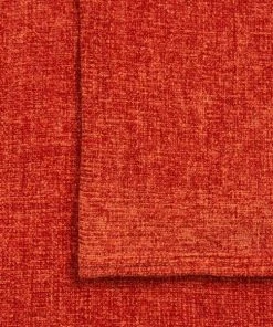 Dunelm Chenille Terracotta Throw 5 Dunelm Chenille Terracotta Throw -Dunelm-shop 1000083459 alt02