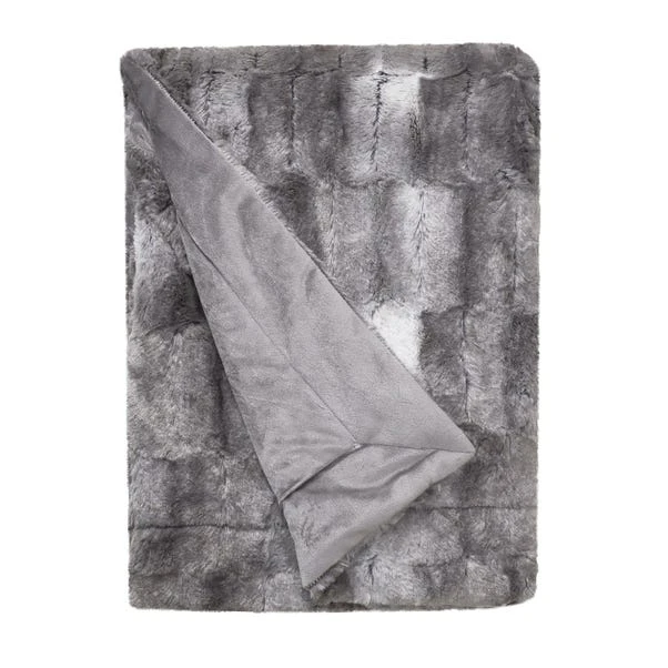 Dunelm Plush Faux Fur 130cm X 180cm Throw 2 Dunelm Plush Faux Fur 130cm X 180cm Throw - Image 2