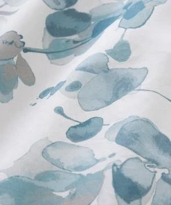 Dunelm Honesty Teal Reversible Duvet Cover And Pillowcase Set 10 Dunelm Honesty Teal Reversible Duvet Cover And Pillowcase Set -Dunelm-shop 1000085275 alt04