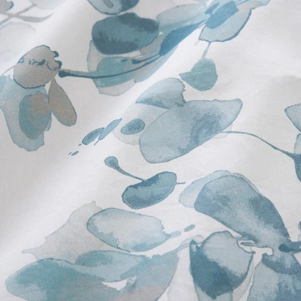 Dunelm Honesty Teal Reversible Duvet Cover And Pillowcase Set 5 Dunelm Honesty Teal Reversible Duvet Cover And Pillowcase Set - Image 5