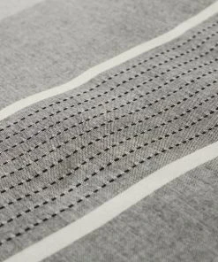 Dunelm Willington Grey Striped Woven Duvet Cover And Pillowcase Set 9 Dunelm Willington Grey Striped Woven Duvet Cover And Pillowcase Set -Dunelm-shop 1000085369 alt03