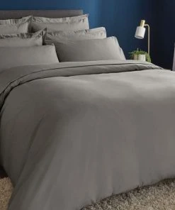 Fogarty Soft Touch Slate Duvet Cover And Pillowcase Set 6 Fogarty Soft Touch Slate Duvet Cover And Pillowcase Set -Dunelm-shop 1000087383 alt02