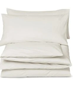 Dunelm Non Iron Plain Dye Ivory Standard Pillowcase Pair 3 Dunelm Non Iron Plain Dye Ivory Standard Pillowcase Pair -Dunelm-shop 1000101002 alt01
