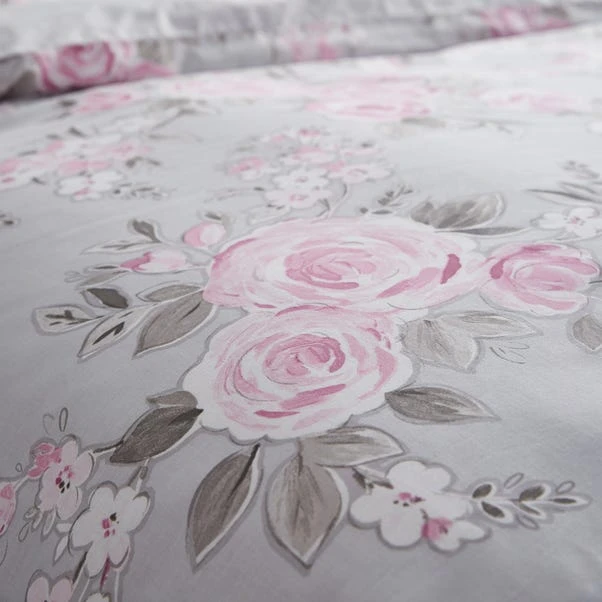 Dunelm Rosemont Grey Duvet Cover And Pillowcase Set 4 Dunelm Rosemont Grey Duvet Cover And Pillowcase Set - Image 4