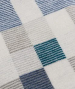 Dunelm Thermosoft Mini Check Blue Throw 6 Dunelm Thermosoft Mini Check Blue Throw -Dunelm-shop 1000152688 alt02