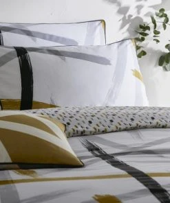 Appletree Leda Abstract Print Reversible 100% Cotton Duvet Cover And Pillowcase Set -Dunelm-shop 1000157848 alt02