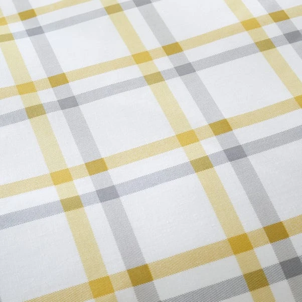 Dunelm Ovie Ochre Reversible Duvet Cover And Pillowcase Set 4 Dunelm Ovie Ochre Reversible Duvet Cover And Pillowcase Set - Image 4