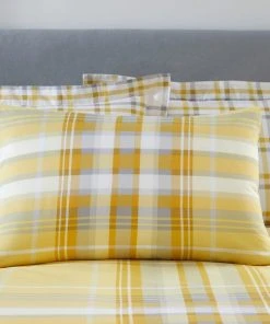 Dunelm Ovie Ochre Reversible Duvet Cover And Pillowcase Set 10 Dunelm Ovie Ochre Reversible Duvet Cover And Pillowcase Set -Dunelm-shop 1000159846 alt04