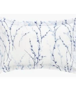 Dunelm Belle Blue Oxford Pillowcase -Dunelm-shop 1000159903 alt02