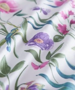 Dunelm Fleur Teal Duvet Cover And Pillowcase Set -Dunelm-shop 1000166982 alt02