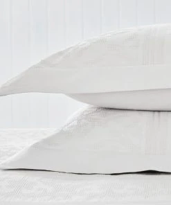 Dorma Purity Paloma 100% Cotton White Jacquard Duvet Cover -Dunelm-shop 1000167044 alt03