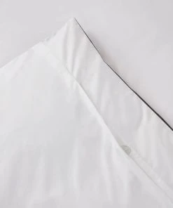 Dorma Purity Kington Black Duvet Cover And Pillowcase Set -Dunelm-shop 1000167089 alt04