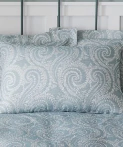 Dunelm Abigail Blue Textured Cover And Pillowcase Set 8 Dunelm Abigail Blue Textured Cover And Pillowcase Set -Dunelm-shop 1000167146 alt03