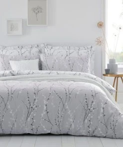 Dunelm Belle Grey Oxford Pillowcase -Dunelm-shop 1000167174 alt03