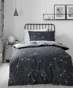 Dunelm Black Space Dinosaur Fitted Sheet 10 Dunelm Black Space Dinosaur Fitted Sheet -Dunelm-shop 1000167403 alt04