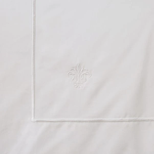 Dorma Egyptian Cotton Sateen 1000 Thread Count White Duvet Cover 3 Dorma Egyptian Cotton Sateen 1000 Thread Count White Duvet Cover - Image 3