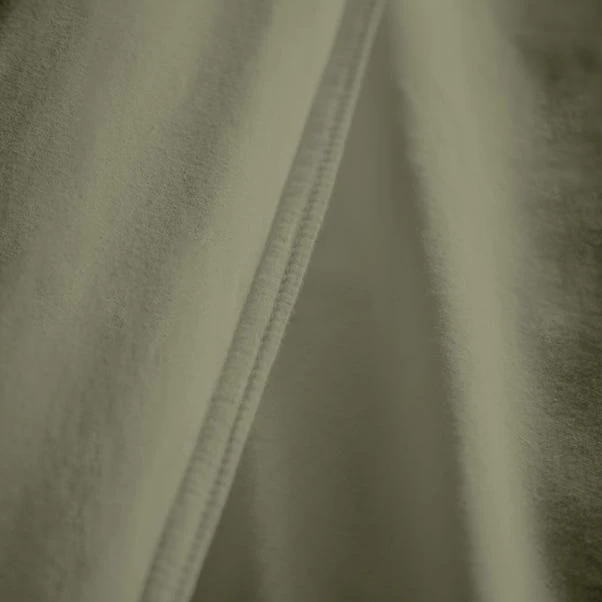 Appletree Cassia Khaki 100% Cotton Duvet Cover And Pillowcase Set 4 Appletree Cassia Khaki 100% Cotton Duvet Cover And Pillowcase Set - Image 4