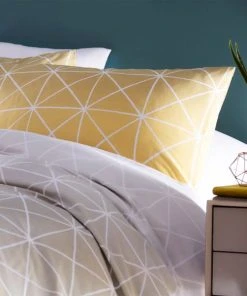 Furn Furn. Spectrum Yellow Ombre Reversible Duvet Cover And Pillowcase Set -Dunelm-shop 1000180098 alt02
