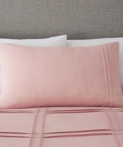 Dunelm Denver Blush Pintuck Duvet Cover And Pillowcase Set 7 Dunelm Denver Blush Pintuck Duvet Cover And Pillowcase Set -Dunelm-shop 1000181856 alt02