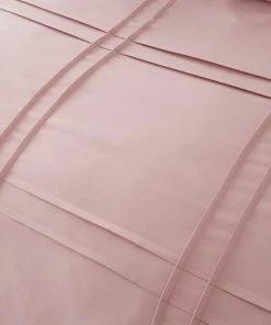 Dunelm Denver Blush Pintuck Duvet Cover And Pillowcase Set 8 Dunelm Denver Blush Pintuck Duvet Cover And Pillowcase Set -Dunelm-shop 1000181856 alt03