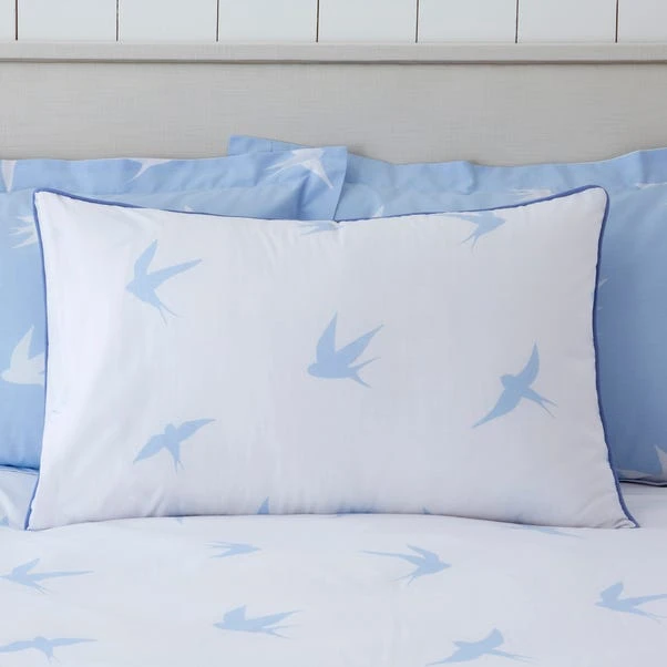 Dunelm Coastal Birds Blue Reversible Duvet Cover And Pillowcase Set 6 Dunelm Coastal Birds Blue Reversible Duvet Cover And Pillowcase Set - Image 6