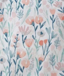 Dunelm Emmie Pink Floral Reversible Duvet Cover And Pillowcase Set -Dunelm-shop 1000181947 alt04