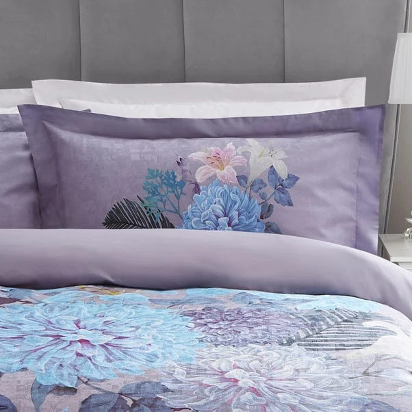 Dorma Faringdon Reversible 100% Cotton Duvet Cover And Pillowcase Set 2 Dorma Faringdon Reversible 100% Cotton Duvet Cover And Pillowcase Set - Image 2