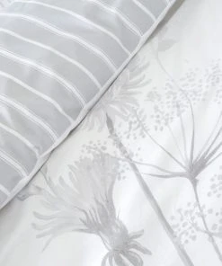 Catherine Lansfield Meadowsweet Floral White Reversible Duvet Cover And Pillowcase Set -Dunelm-shop 1000184227 alt02