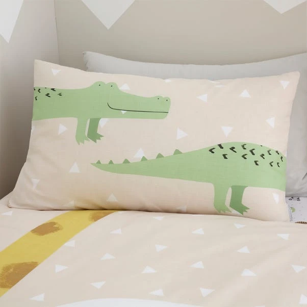 Catherine Lansfield Roarsome Animals Reverisble Duvet Cover And Pillowcase Set 2 Catherine Lansfield Roarsome Animals Reverisble Duvet Cover And Pillowcase Set - Image 2