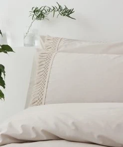 Pineapple Elephant Izmir Stone Grey Tassel 100% Cotton Duvet Cover And Pillowcase Set 7 Pineapple Elephant Izmir Stone Grey Tassel 100% Cotton Duvet Cover And Pillowcase Set -Dunelm-shop 1000184261 alt02