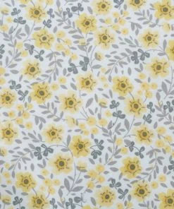 Dunelm Bessie Ditsy Floral Ochre 100% Cotton Reversible Duvet Cover And Pillowcase Set 10 Dunelm Bessie Ditsy Floral Ochre 100% Cotton Reversible Duvet Cover And Pillowcase Set -Dunelm-shop 1000185707 alt04