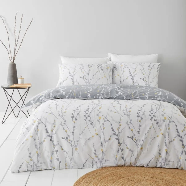 Dunelm Belle Charcoal Duvet Cover And Pillowcase Set 3 Dunelm Belle Charcoal Duvet Cover And Pillowcase Set - Image 3