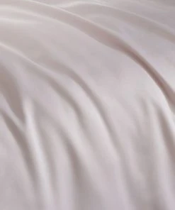 Catherine Lansfield Silky Soft Satin Blush Duvet Cover And Pillowcase Set -Dunelm-shop 1000186289 alt02