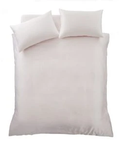 Catherine Lansfield Silky Soft Satin Blush Duvet Cover And Pillowcase Set -Dunelm-shop 1000186289 alt03