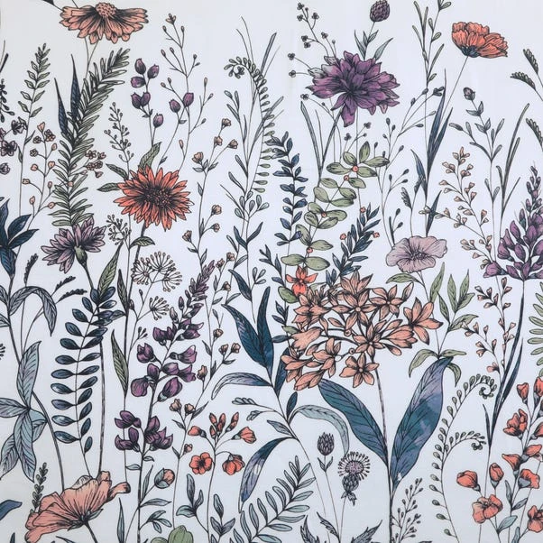 Avery Green Fumiko Floral 100% Cotton Sateen Duvet Cover And Pillowcase Set 2 Avery Green Fumiko Floral 100% Cotton Sateen Duvet Cover And Pillowcase Set - Image 2