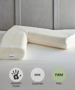 Dunelm Memory Foam V-Shaped Firm-Support Pillow