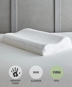 Dunelm Value Memory Foam Contour Firm-Support Pillow