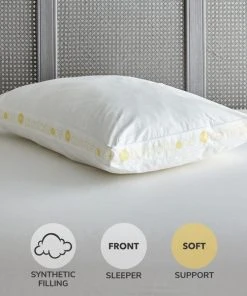 Comfortzone Hollowfibre Soft-Support Walled Pillow