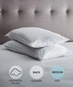 Fogarty Soft Touch Medium-Support Pillow Pair
