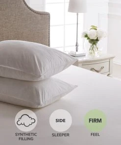 Dorma Full Forever Anti-Allergy Firm-Support Pillow Pair