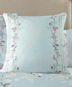 Dorma Maiya Duck Egg Continental Square Pillowcase