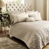 Dunelm Lucia Natural Bedspread
