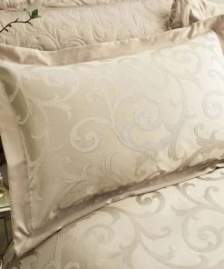 Dunelm Lucia Natural Oxford Pillowcase