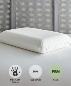 Dunelm Temperature Reactive Memory Foam Firm-Support Pillow