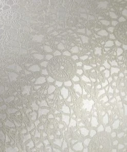 Dunelm Crochet Jacquard Cream Duvet Cover -Dunelm-shop 30213244 alt02